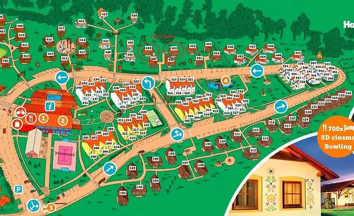 Ferienhaus 428 A 429 - Tatralandia Liptovský Mikuláš